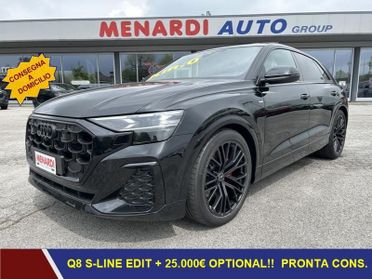 Audi Q8 S line edition 50 TDI quattro tiptronic TETTO+VALCONA+MATRIX