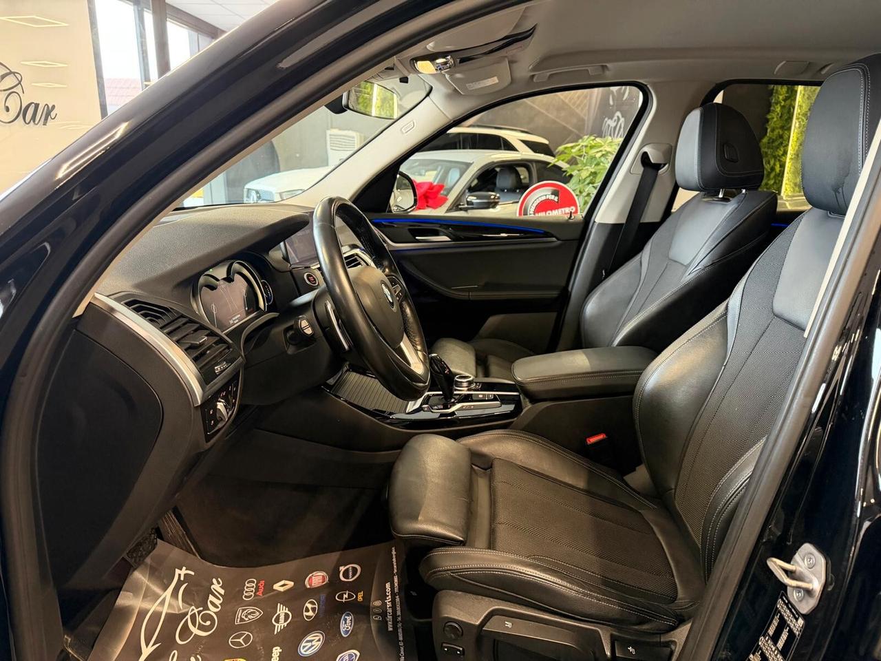 BMW X3 20D X-DRIVE X-LINE 190CV MHEV PELLE NAVI CAM ANNO 2021