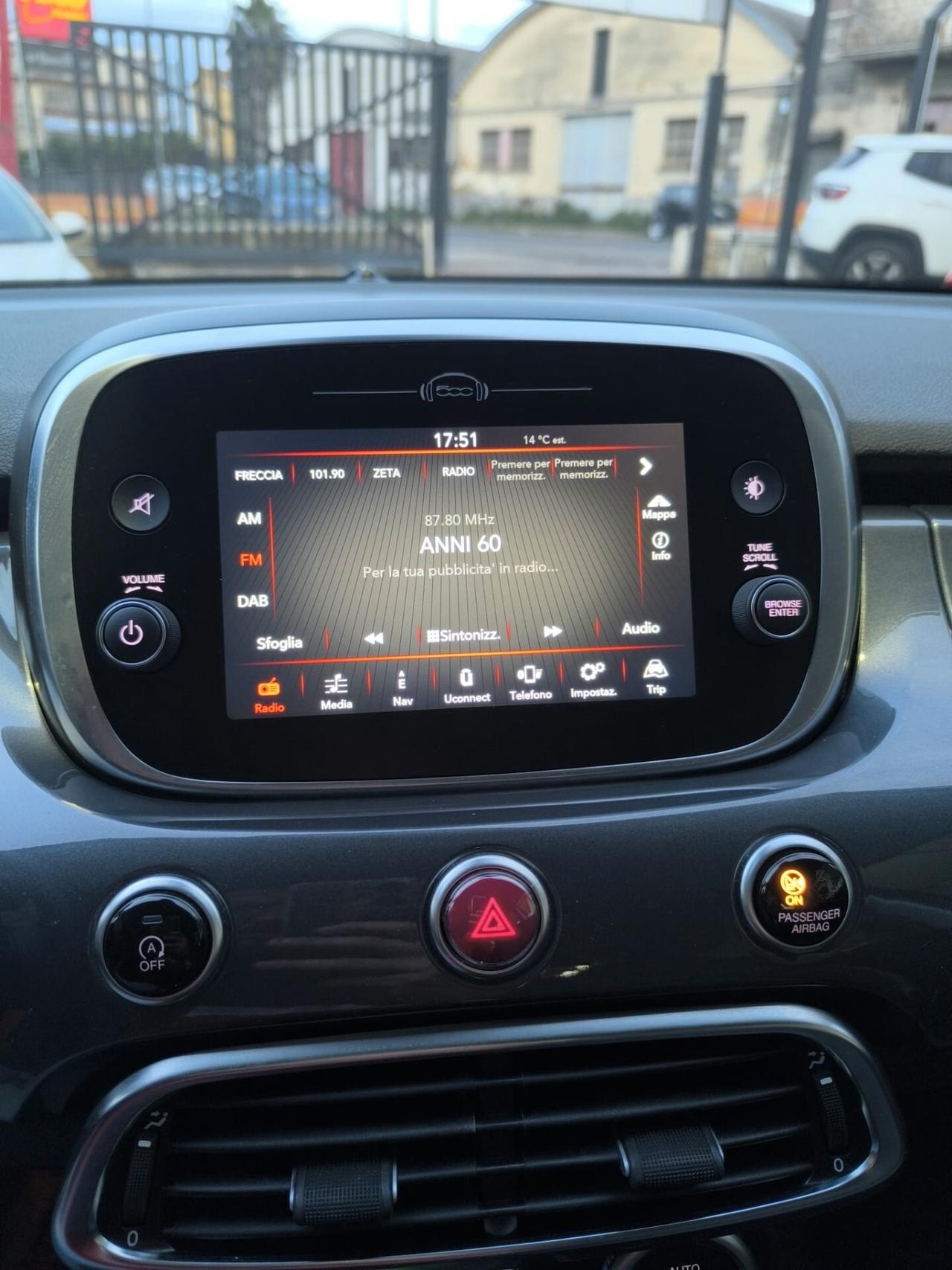 Fiat 500X 1.6 MultiJet 120 CV DCT Cross