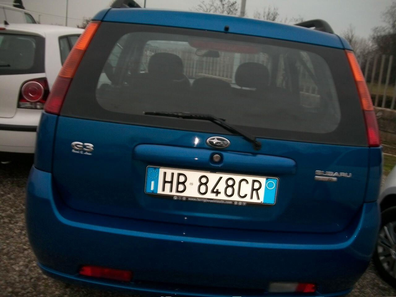 Subaru Justy C3XJUSTY CC1328 BENZINA 05 POTE 4X4 KM 189063 GARANZIA UN ANNO