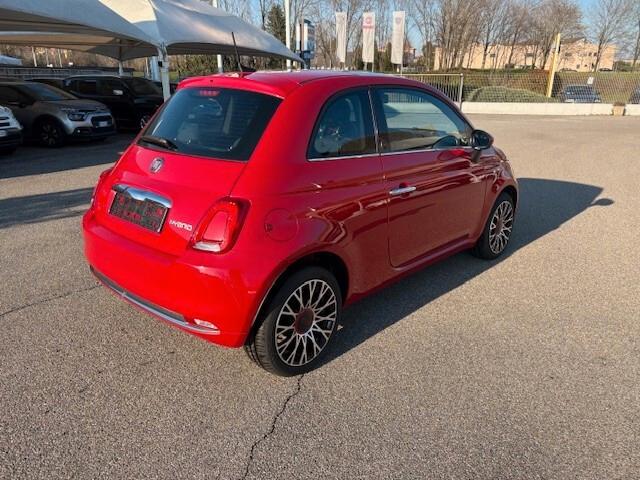 Fiat 500 1.0 Hybrid Red