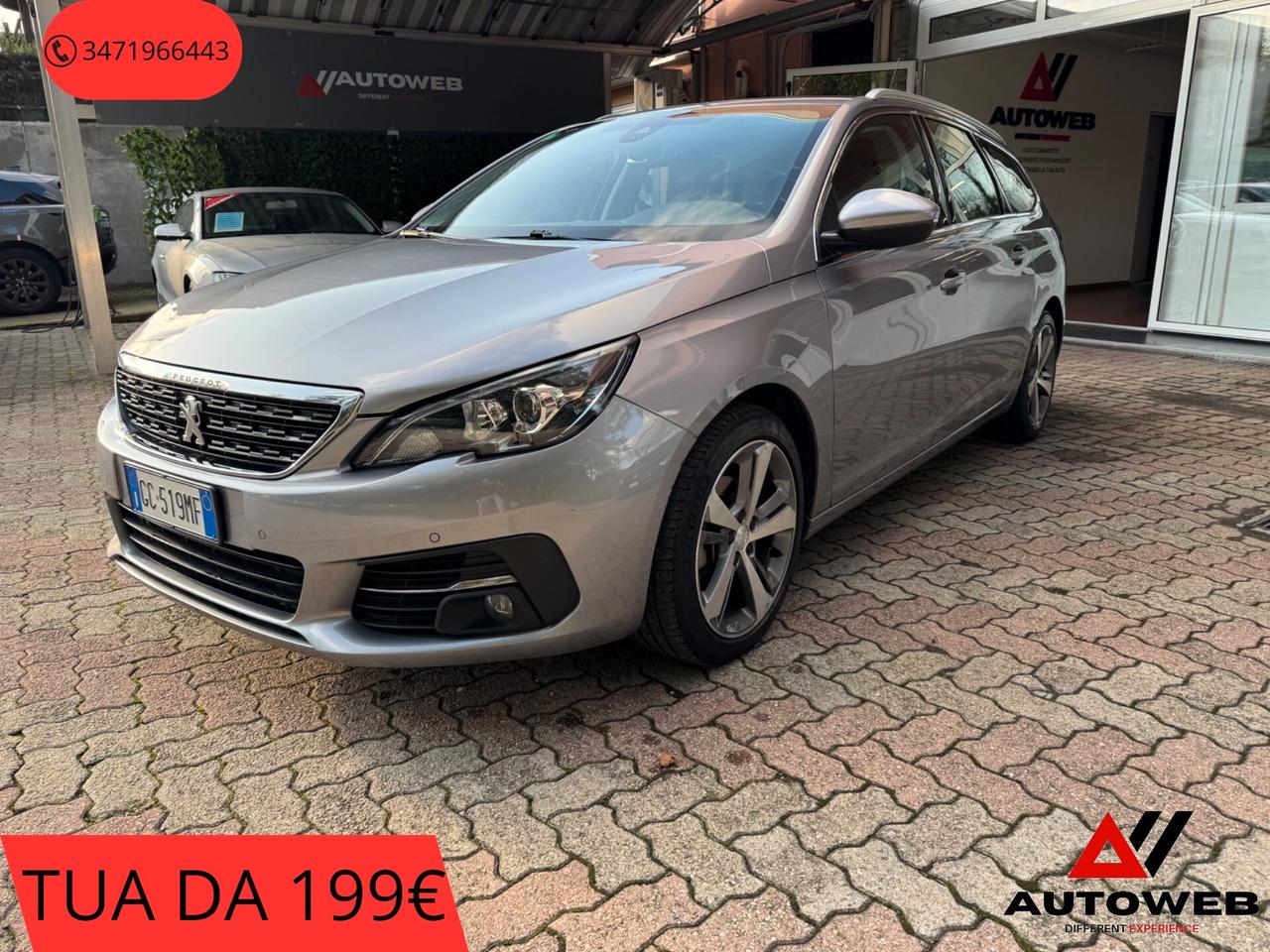 Peugeot 308 BlueHDi 130 S&S EAT8 SW Allure* FULL OPTIONAL *