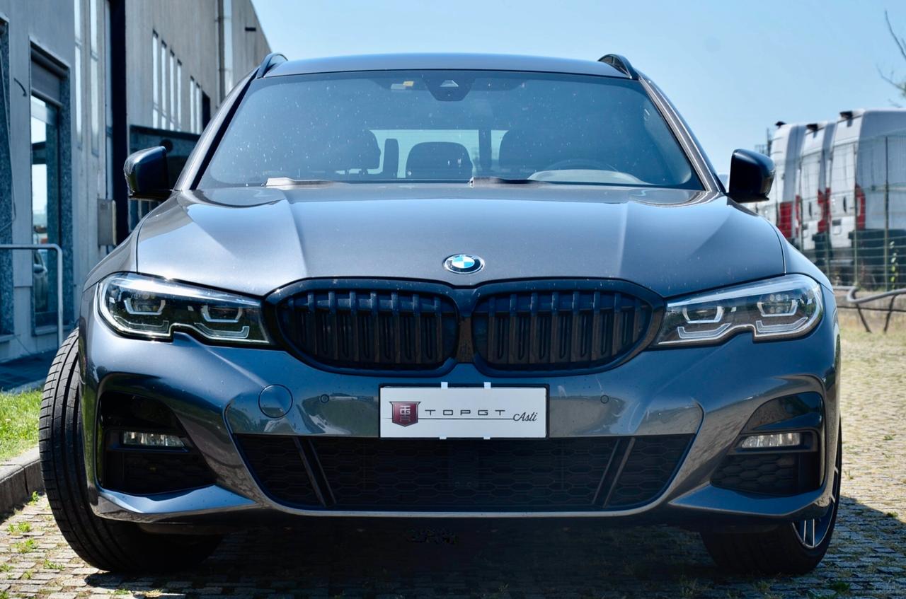 BMW 320d TOURING MHEV 48V XDRIVE MSPORT 190cv AUTO, UNICOPROPRIETARIO, UFF ITALIANA, IVA ESPOSTA 100%, SERVICE BMW, EURO 6D, RETROCAMERA, FULL LED, PERMUTE