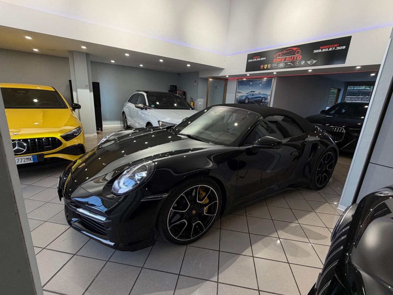Porsche 911 Turbo S Cabriolet ufficiale italiana iva esposta