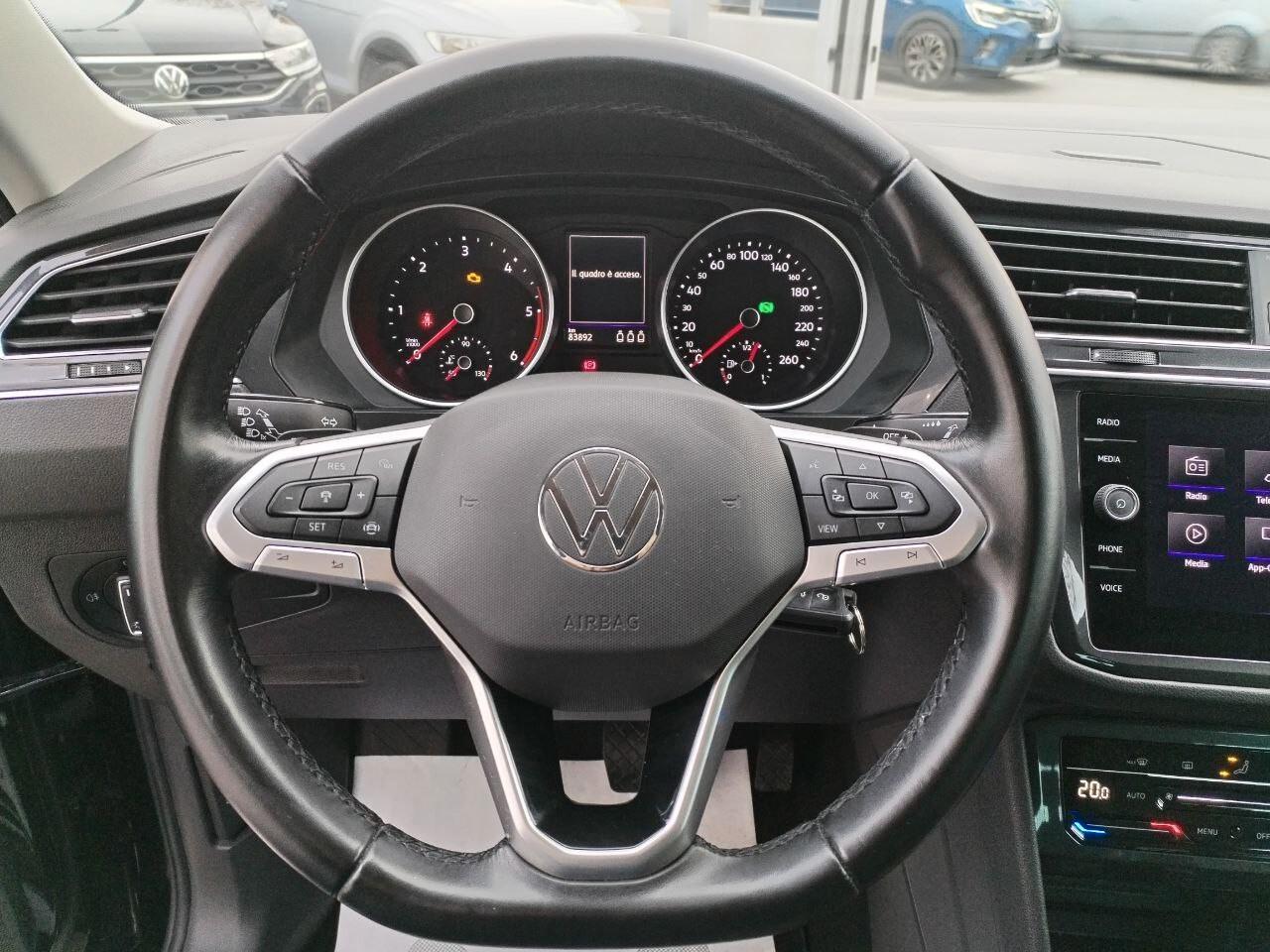 Volkswagen Tiguan 2.0 TDI 150 CV SCR DSG Life