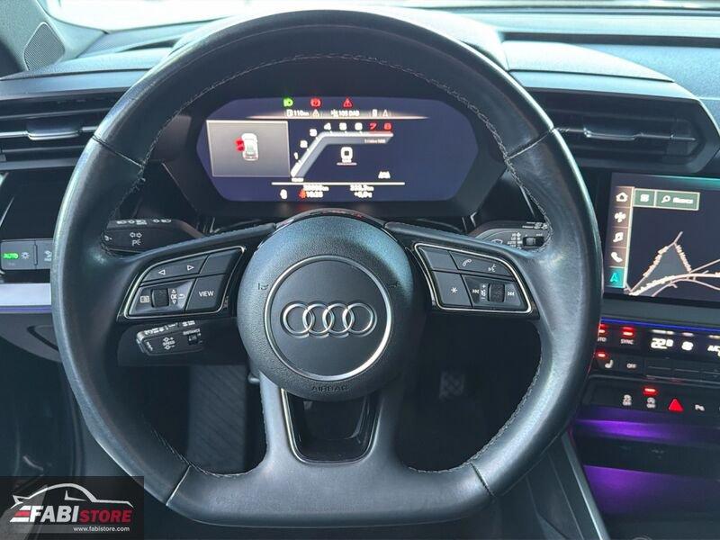 Audi A3 A3 SPB 35 TFSI 150 Cv S-Line int ext - Gusci pelle, LED, Camera, Portellone ecc