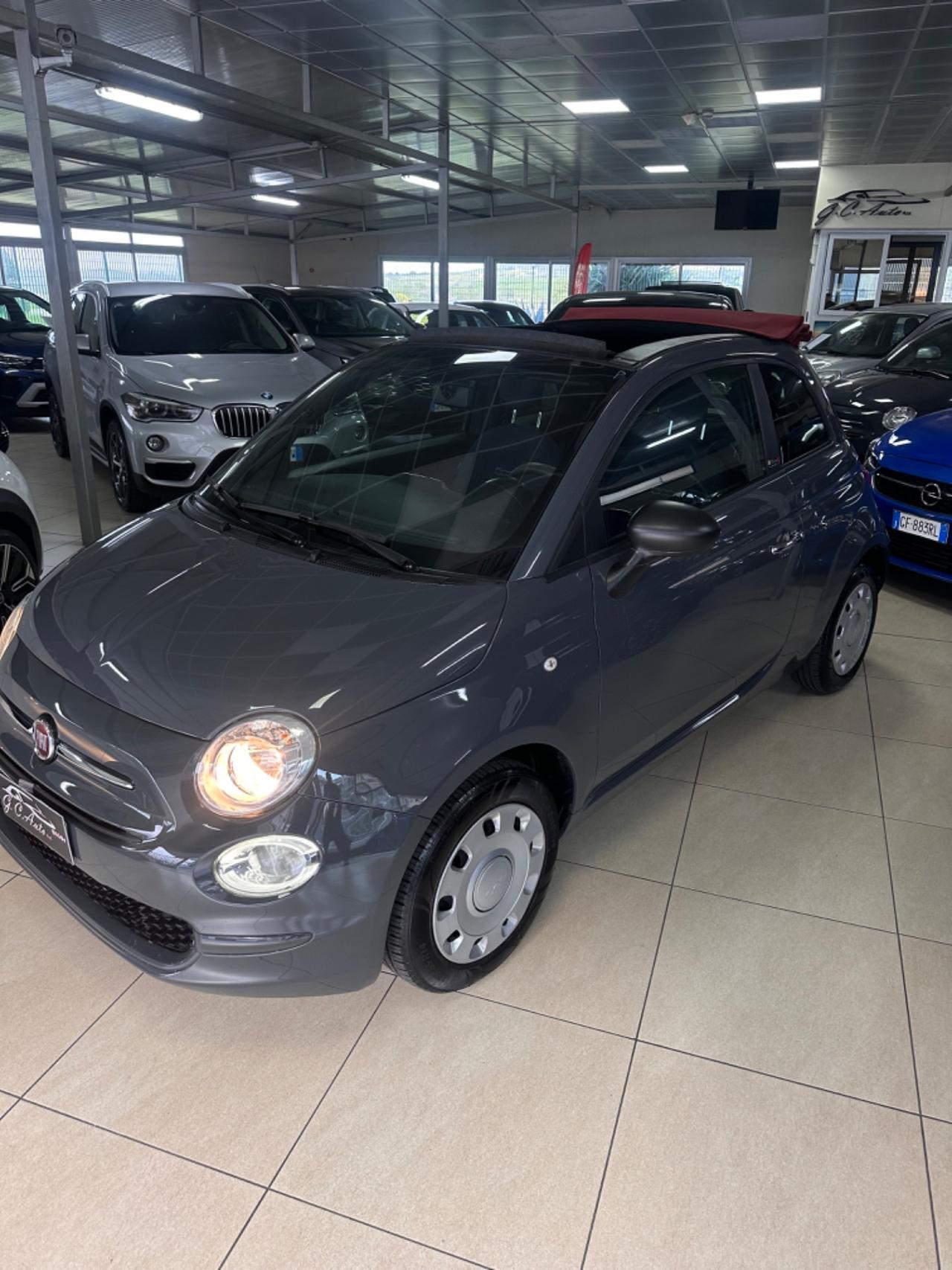 Fiat 500 C 1.0 Hybrid Red