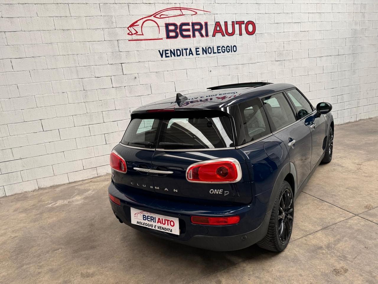 Mini One D Clubman tetto apribile e panoramico