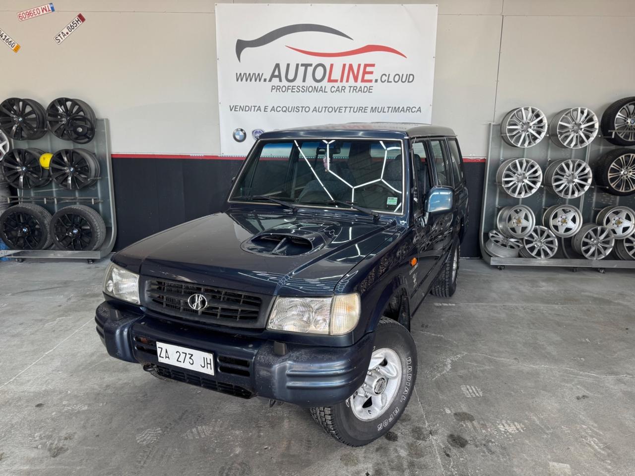 Hyundai Galloper 2.5 TDI GANCIO TRAINO 7POSTI