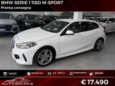 Bmw serie 1 118d 5p. Msport FINANZIABILE