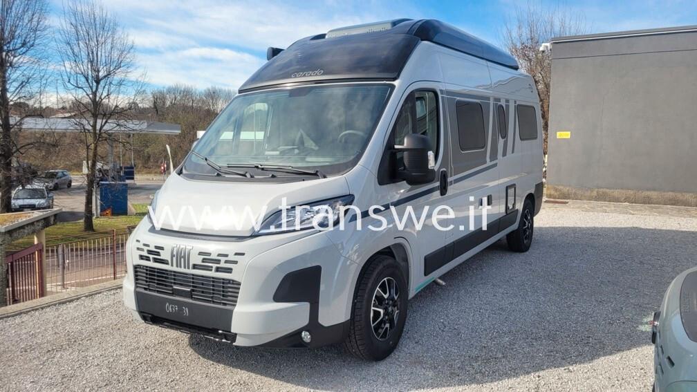 Carado CV 600 PRO+ camper van con tetto POP UP