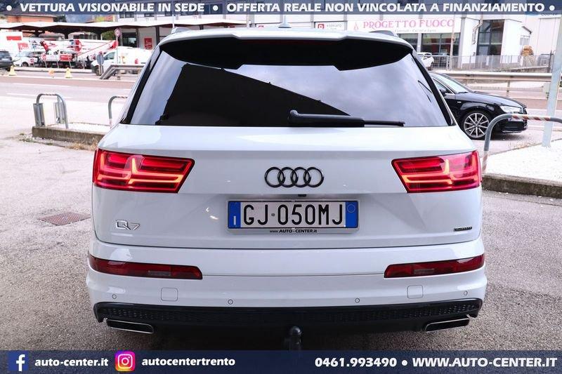 Audi Q7 50 TDI 3.0 quattro SLINE S-LINE 7POSTI GANCIO