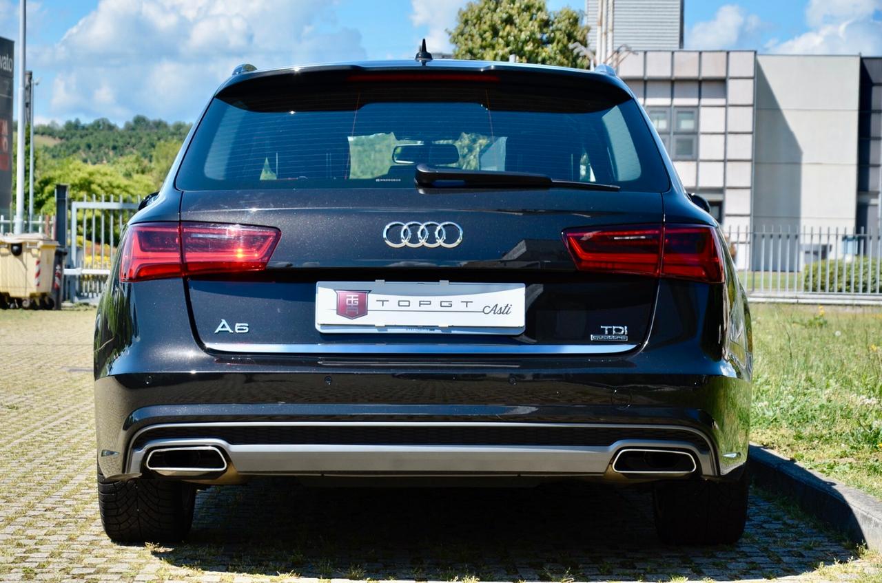 AUDI A6 AVANT 2.0 TDI S-LINE INT+EXT QUATTRO 190cv S-TRONIC, UFF ITALIANA, SERVICE DIMOSTRABILI, EURO 6B, FARI XENO, NAVI, PERMUTE