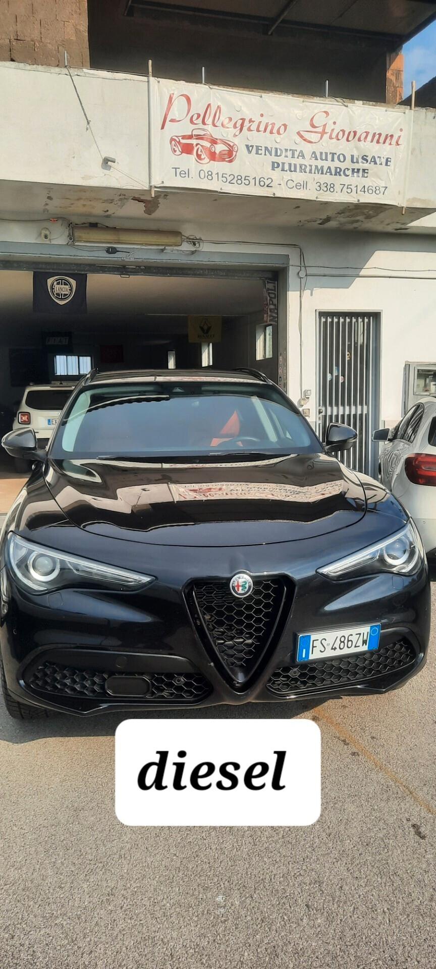 Alfa Romeo Stelvio 2.2 Turbodiesel 210 CV AT8 Q4 Super anno 2018