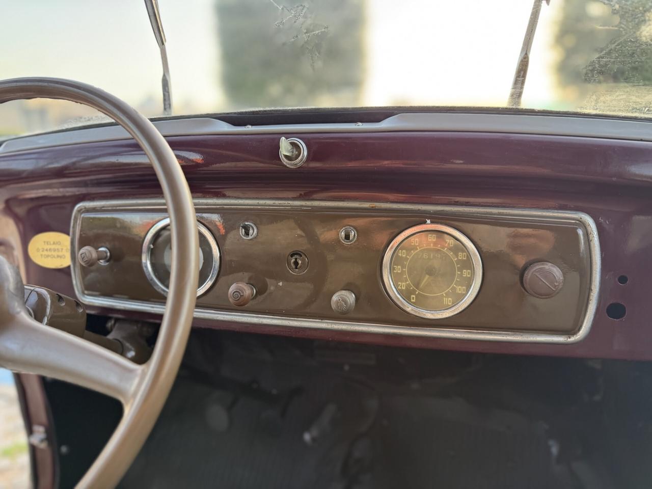 FIAT Topolino C 1951 carozzeria Alvaro ASI