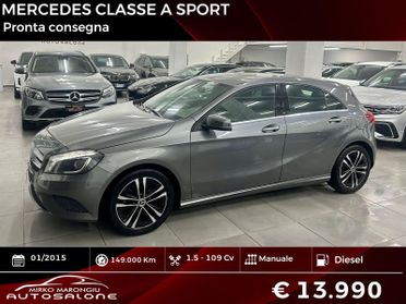 Mercedes classe A 180 CDI Sport FINANZIABILE