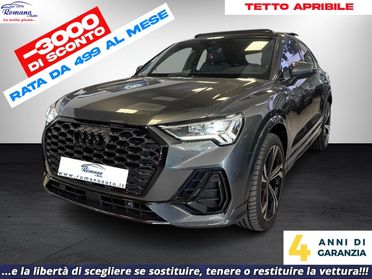Audi Q3 SPB 35 TDI S tronic S line Black Identity#TETTO APRIBILE!