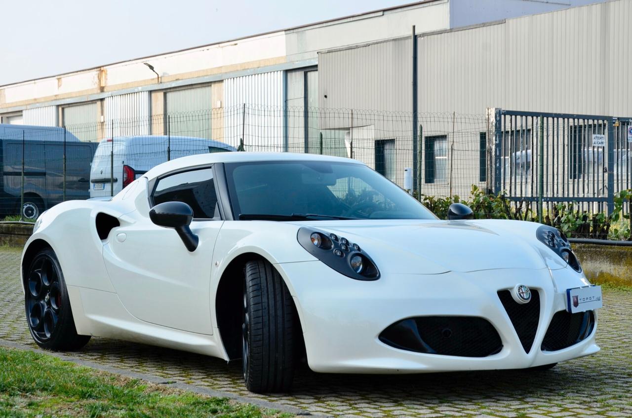 ALFA ROMEO 4C COUPE 1750 TBI 240cv TCT, UFF ITALIANA, BIANCO PERLA, SCARICO CAPRISTO, PERMUTE