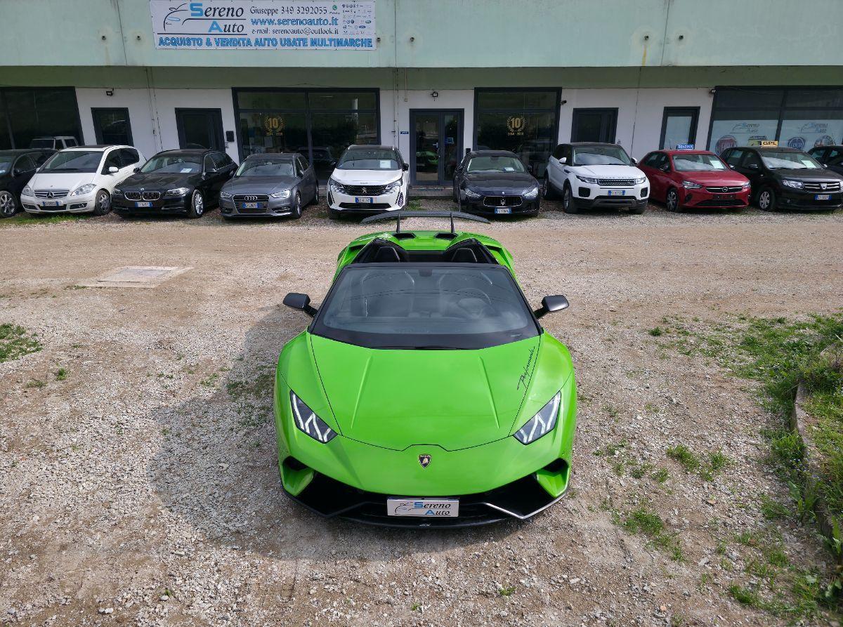 LAMBORGHINI HURACAN SPYDER PERFORMANTE NOLEGGIO