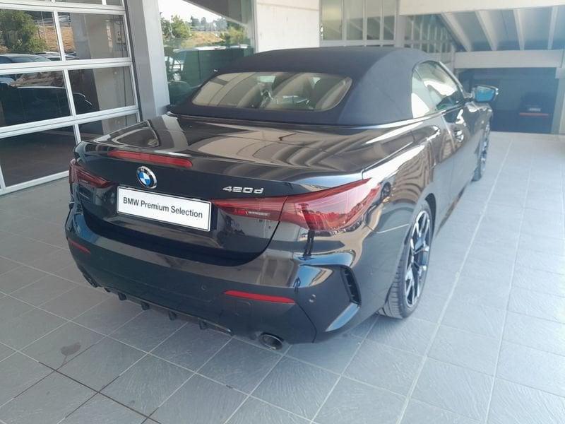BMW Serie 4 420d Cabrio mhev 48V MSport Pro auto