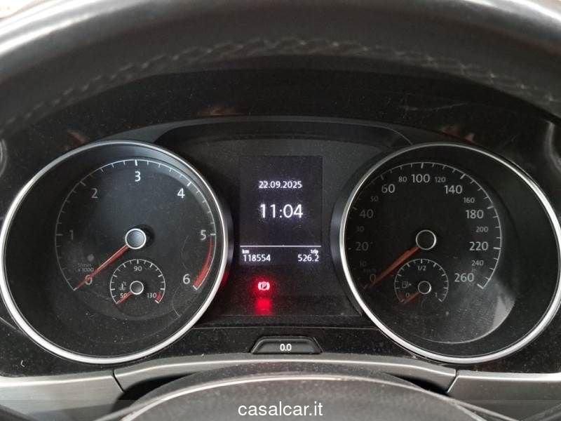 Volkswagen Touran Touran 1.6 TDI 115 CV SCR Business BlueMotion Technology 7 POSTI FINO A 3 ANNI DI GARANZIA KM ILLIMI