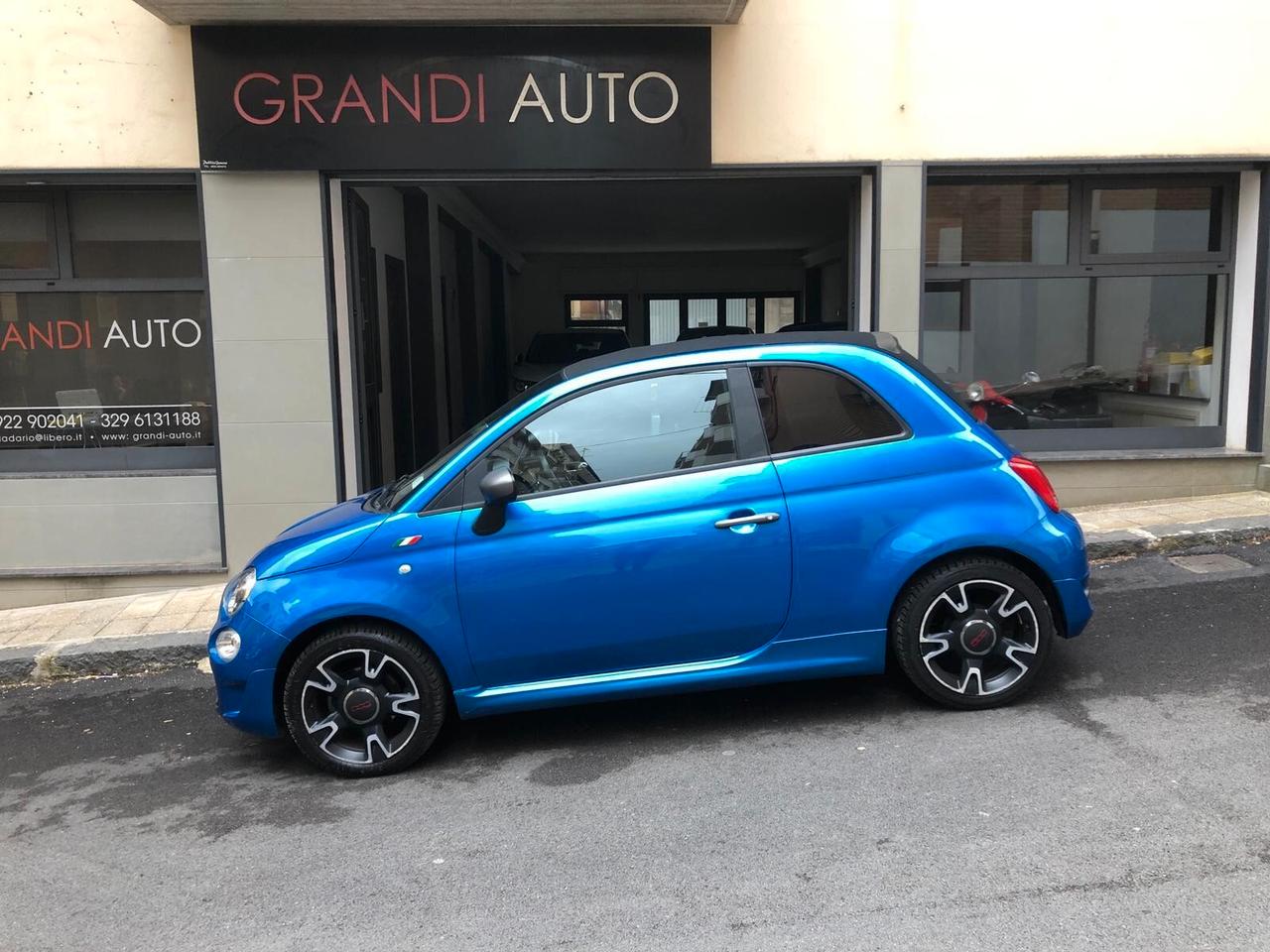 Fiat 500 CABRIO 1.2 S AZZURRO ITALIA LIMITED EDITION