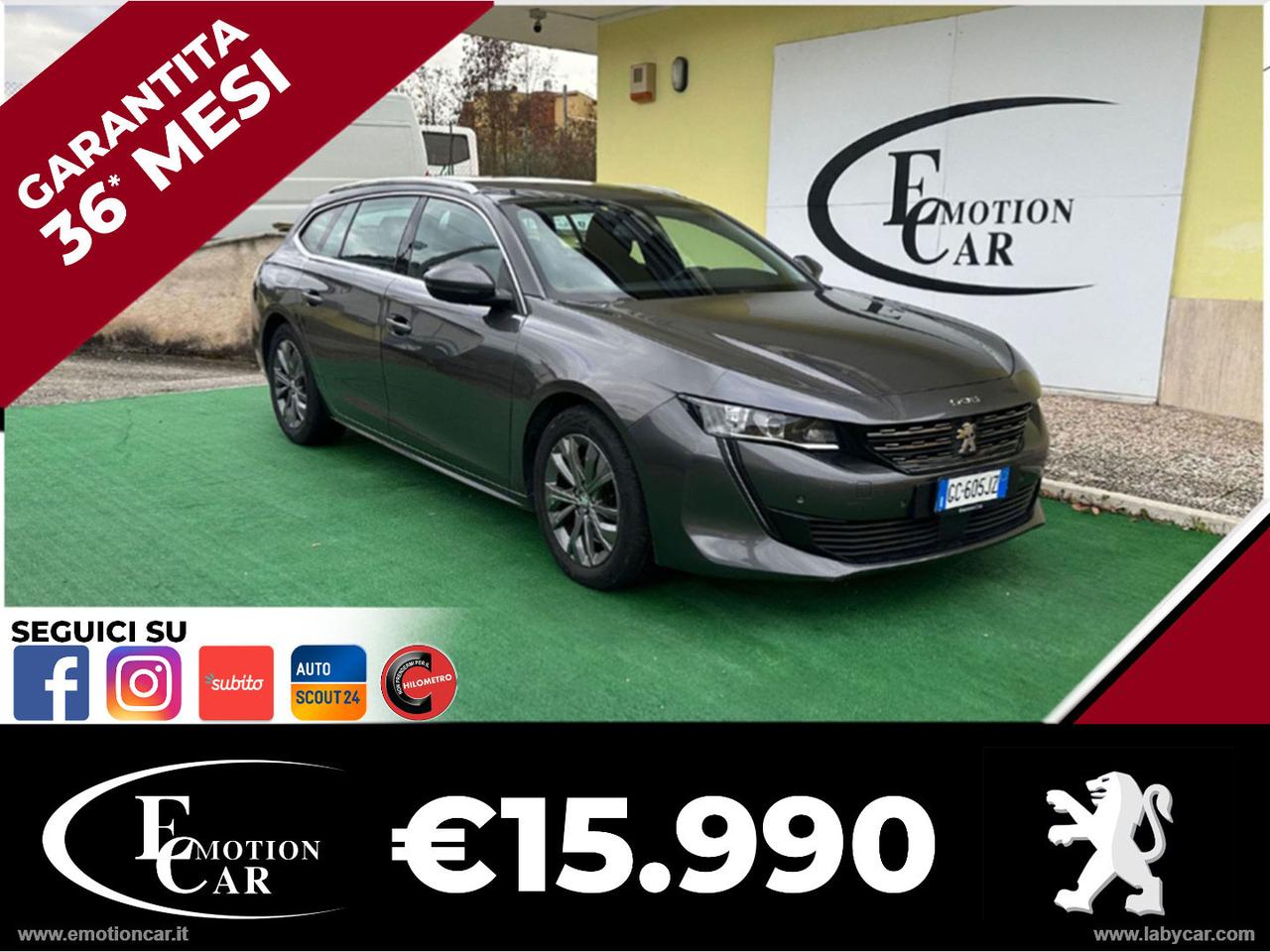 PEUGEOT 508 BlueHDi 160 S&S EAT8 SW Business - 2020