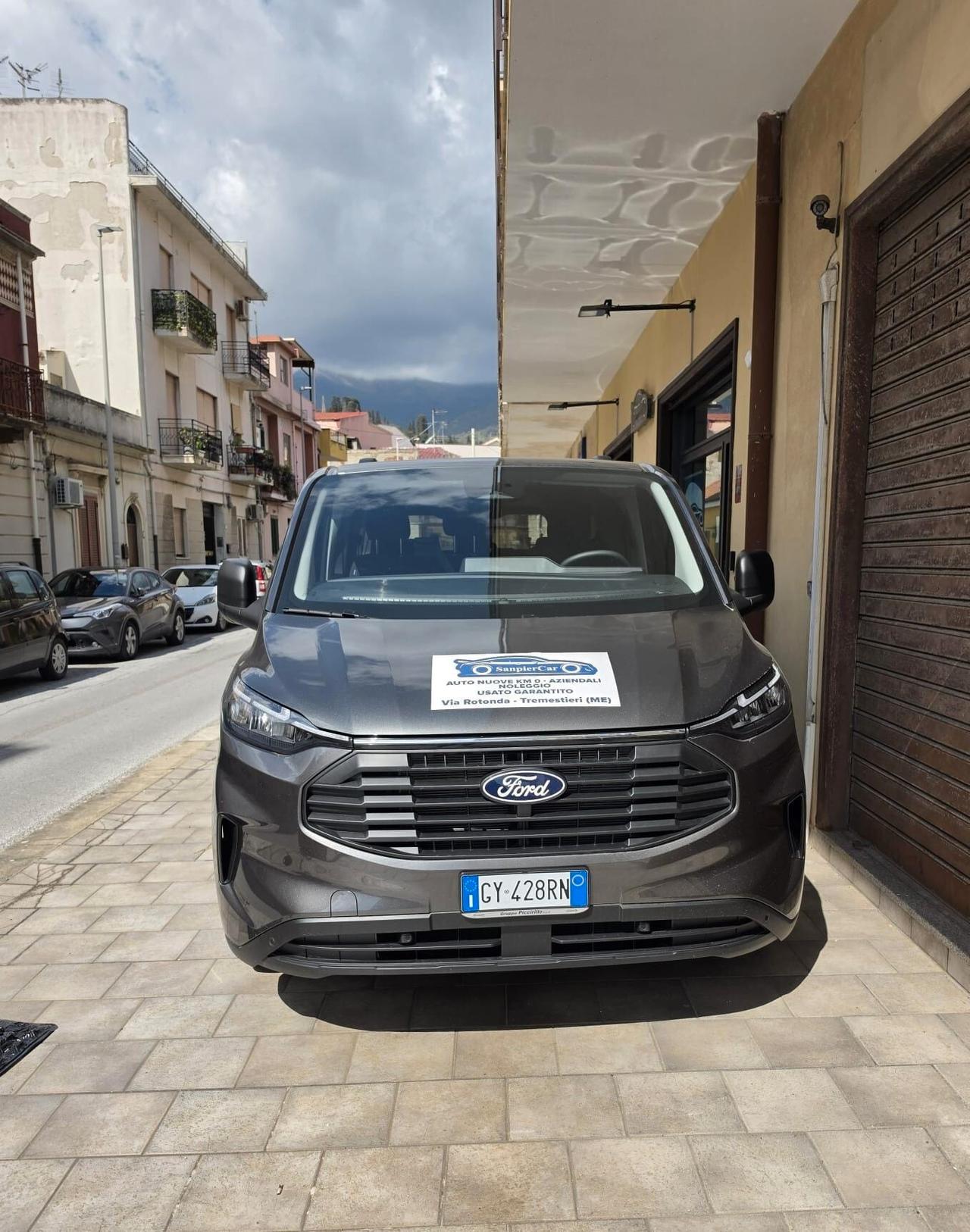 FORD TRANSIT CUSTOM 9 POSTI 2.0 DIESEL 136 CV AUTOMATICO - 2025