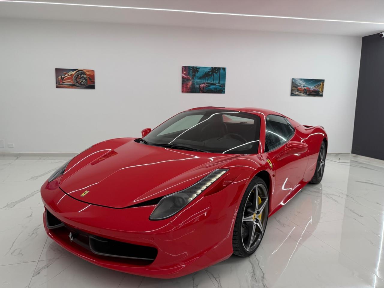 Ferrari 458 Spider Iva Esposta