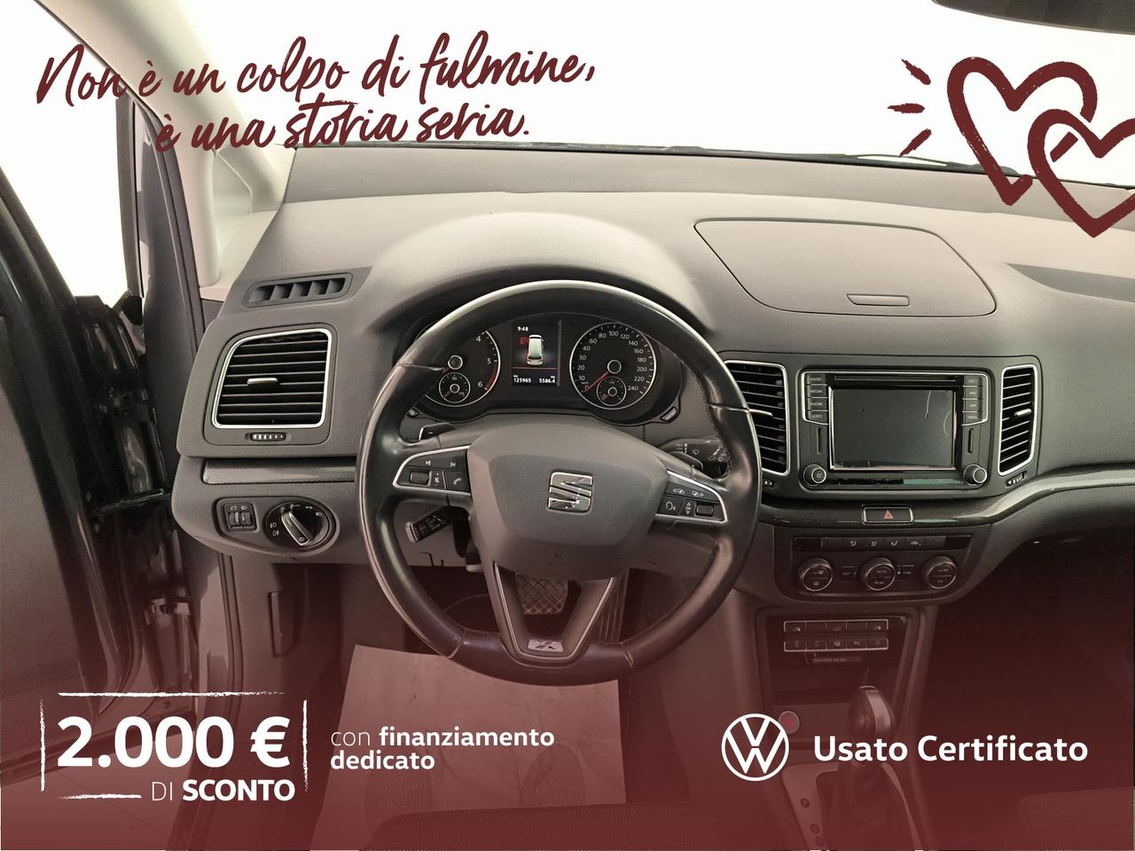 Seat Alhambra 2.0 tdi cr xcellence 150cv dsg