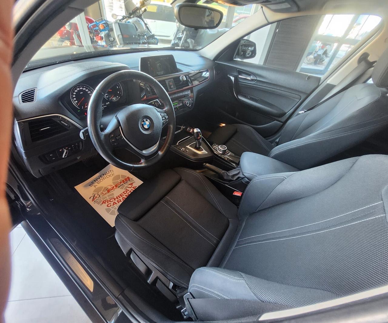 BMW 118D MY2019 5PORTE SPORT AUTOMATICA