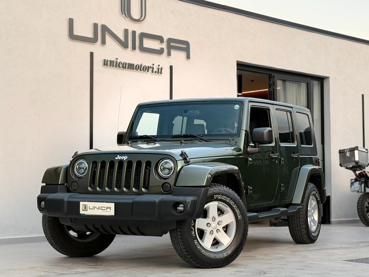 Jeep Wrangler Unlimited 2.8 CRD 177 CV Sahara MANUALE MY08 FULL LED CAMERA