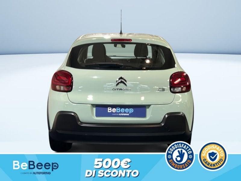 Citroën C3 1.2 PURETECH FEEL 68CV MY18
