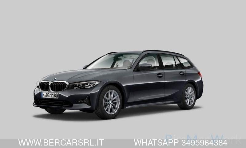 BMW Serie 3 318d 48V Touring Business Advantage*SEDILI SPORTIVI*PELLE*VIRTUAL COCPIT PLUS*PDC*