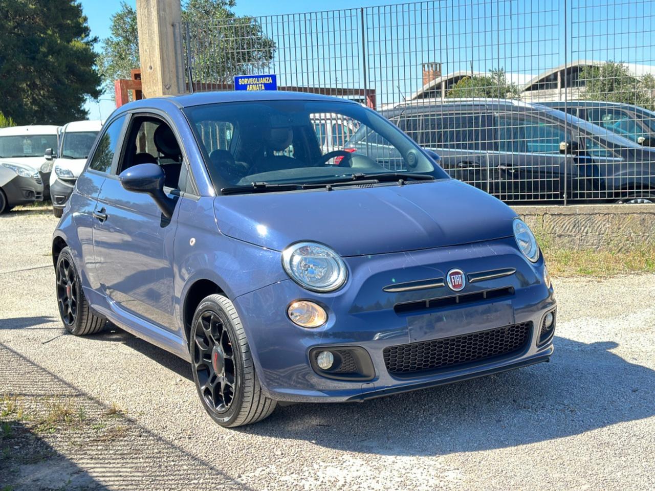 FIAT 500 S 1.2-2013 16”/PELLE/BLUE&me