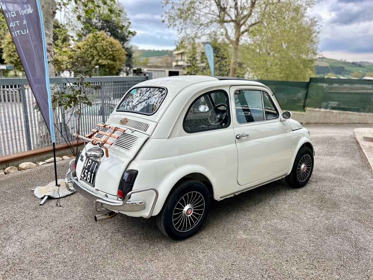 Fiat 500 - 110 F BERLINA 500 - Mod. L - ISCRIZIONE ASI E TARGA ORO