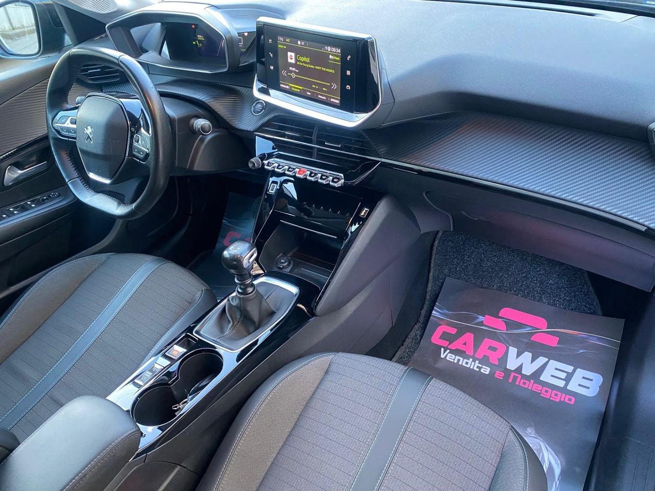 PEUGEOT 208 ALLURE PACK 1.5 102CV CAM Navy 21