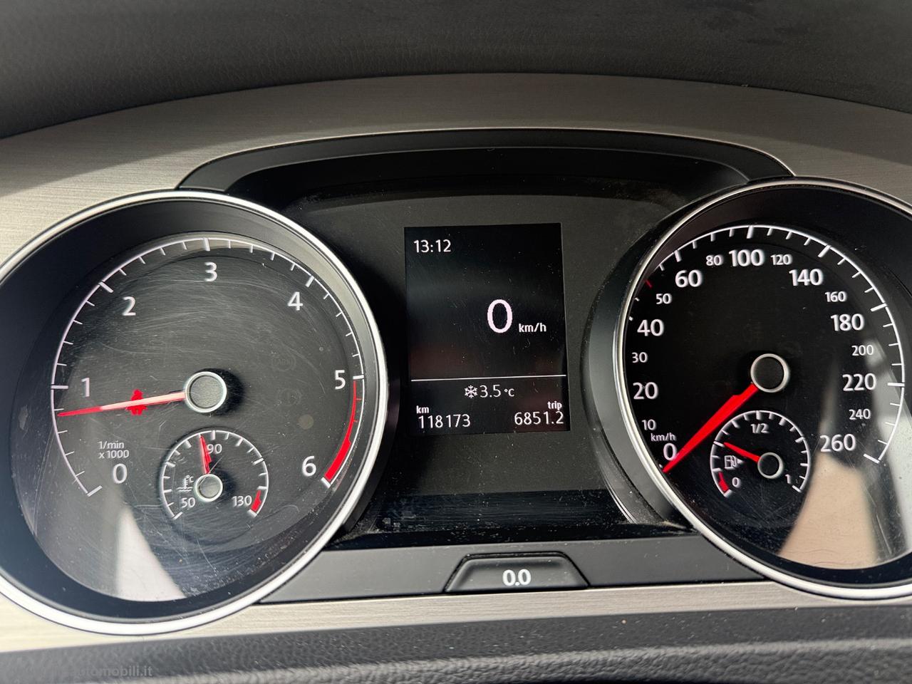 VOLKSWAGEN Golf 1.6 TDI 110 CV 5p. Comfortline BMT SOLO KM.117000 EURO6