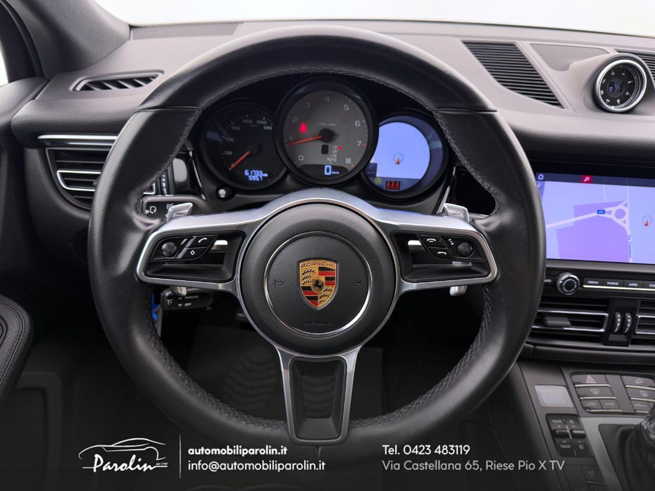 PORSCHE Macan 3.0 S Scarico-Telecamera-Black pack-21''