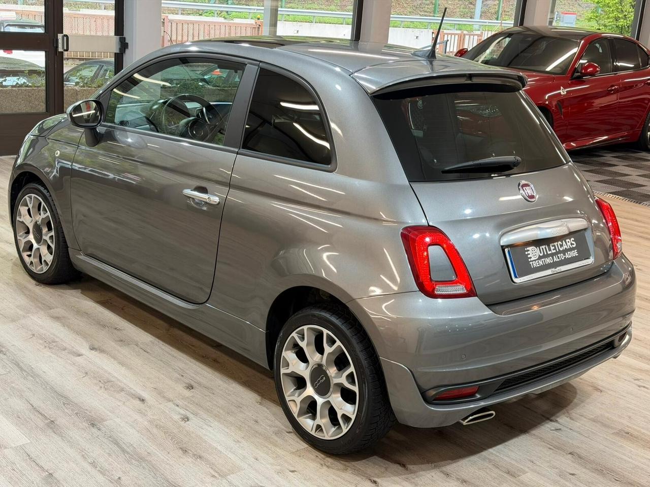 FIAT 500 S SPORT 1.2 69cv ROCKSTAR 110.000km 2019