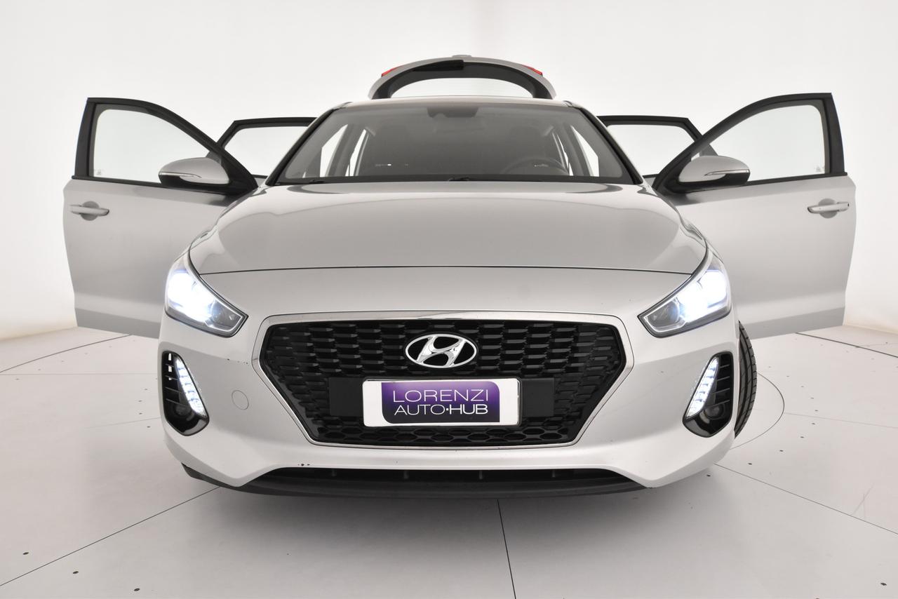 HYUNDAI i30 1.6 crdi Business 110cv APP CONNECT+FULL LED+NAVI