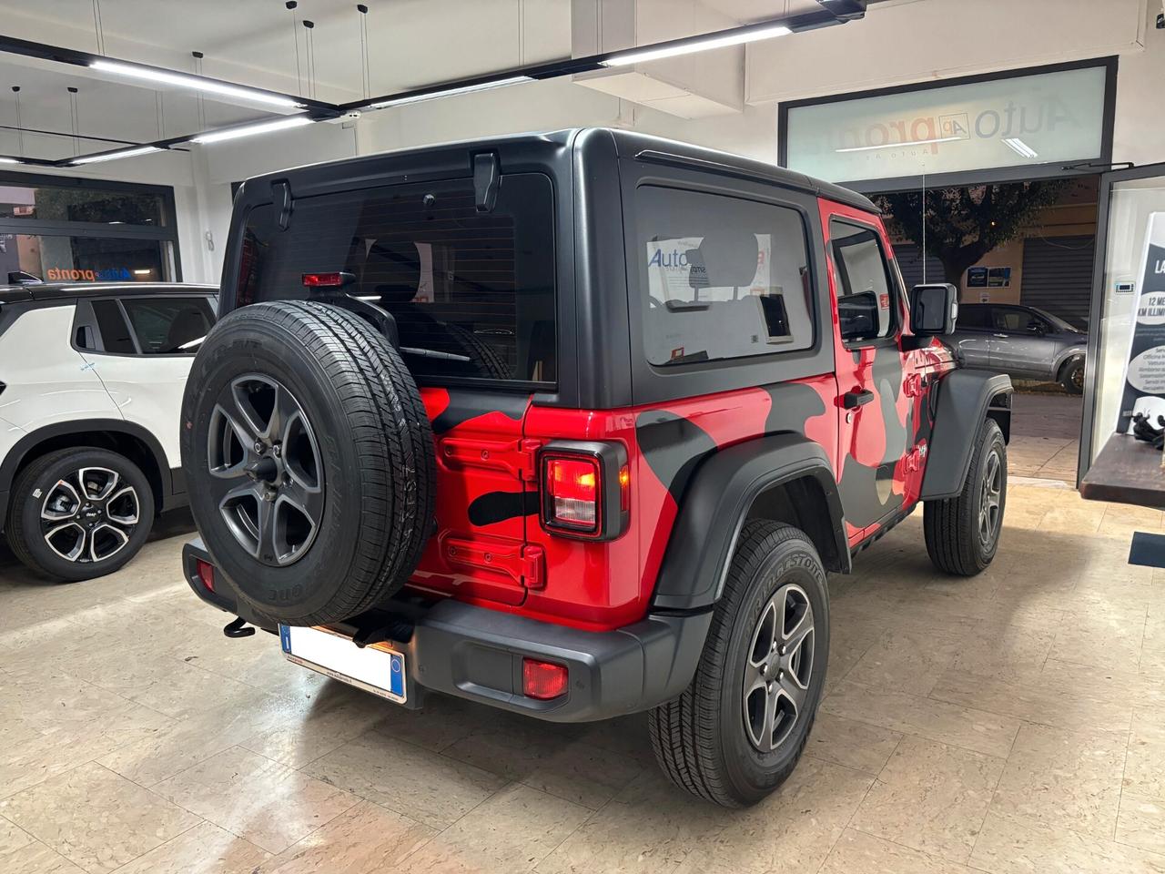 Jeep Wrangler 2.2 Mjt II Sport Plus Wrappata