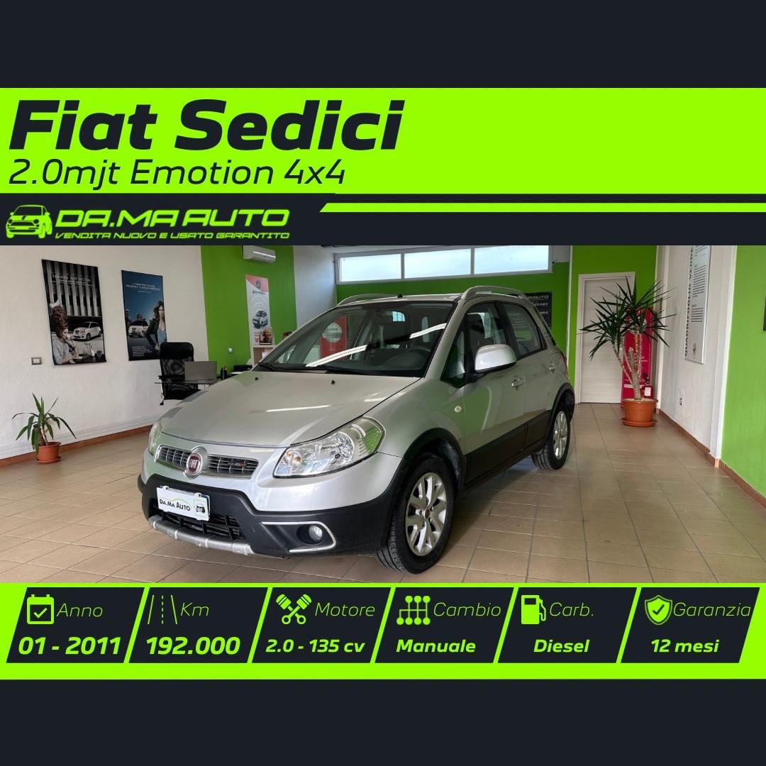 Fiat Sedici 2.0 MJT 16V 135cv 4x4 Emotion