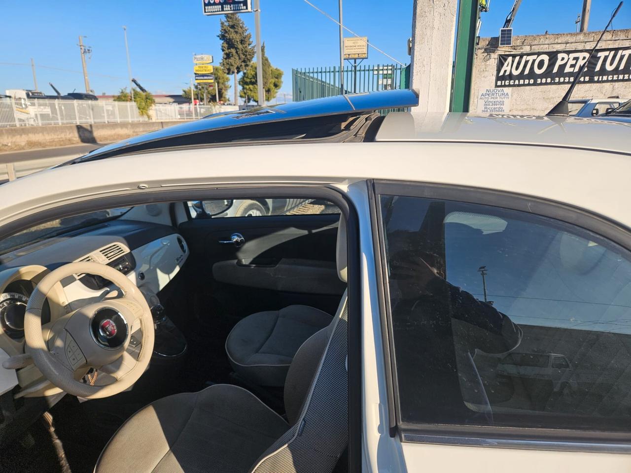 Fiat 500 Lounge 129.000km Tetto aprib.