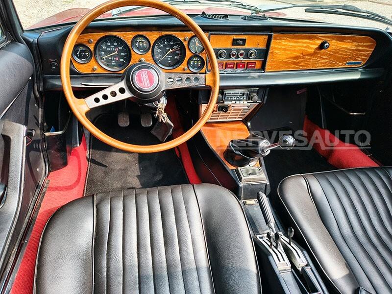 Fiat 124 Spider 1800 – Rossa Interni Neri CRS Anno 1975