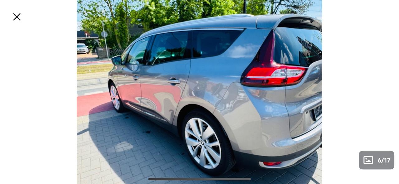 Renault Grand Scenic 7 posti 5 anni di garanzia