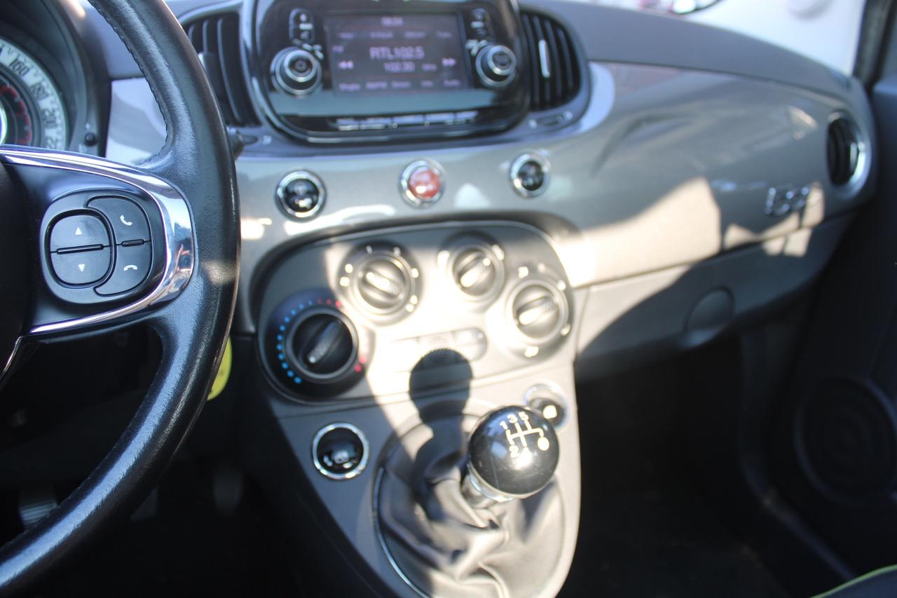 Fiat 500 1.2 Lounge TETTO IN VETRO BLUETOOTH