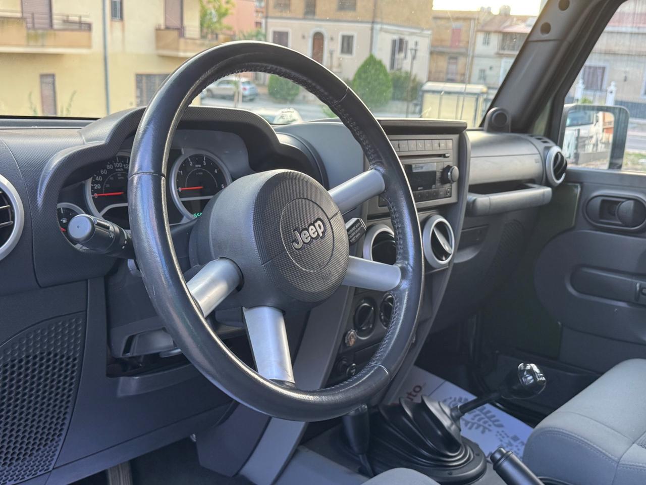 JEEP WRANGLER 2.8 CRD 177 CV SAHARA MANUALE