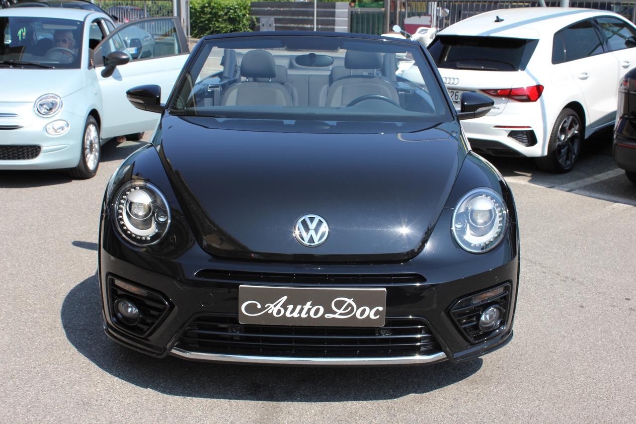 Volkswagen Maggiolino Cabrio 1.4 TSI R-LINE DSG FARI A LED - TAGLIANDI UFFICIALI!