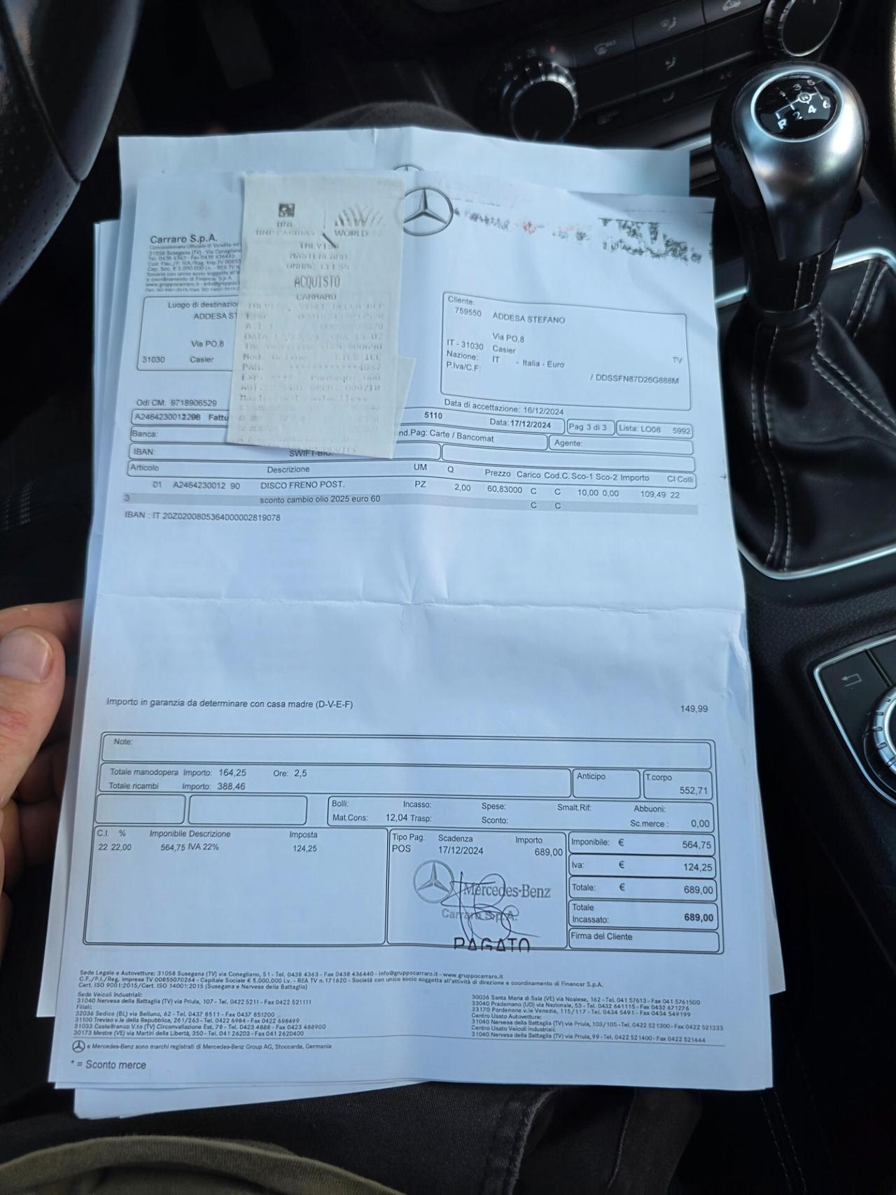 Mercedes-benz A 180 d Sport perfetta garantita 12 mesi